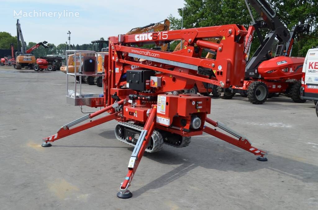 new CMC S15 articulated boom lift