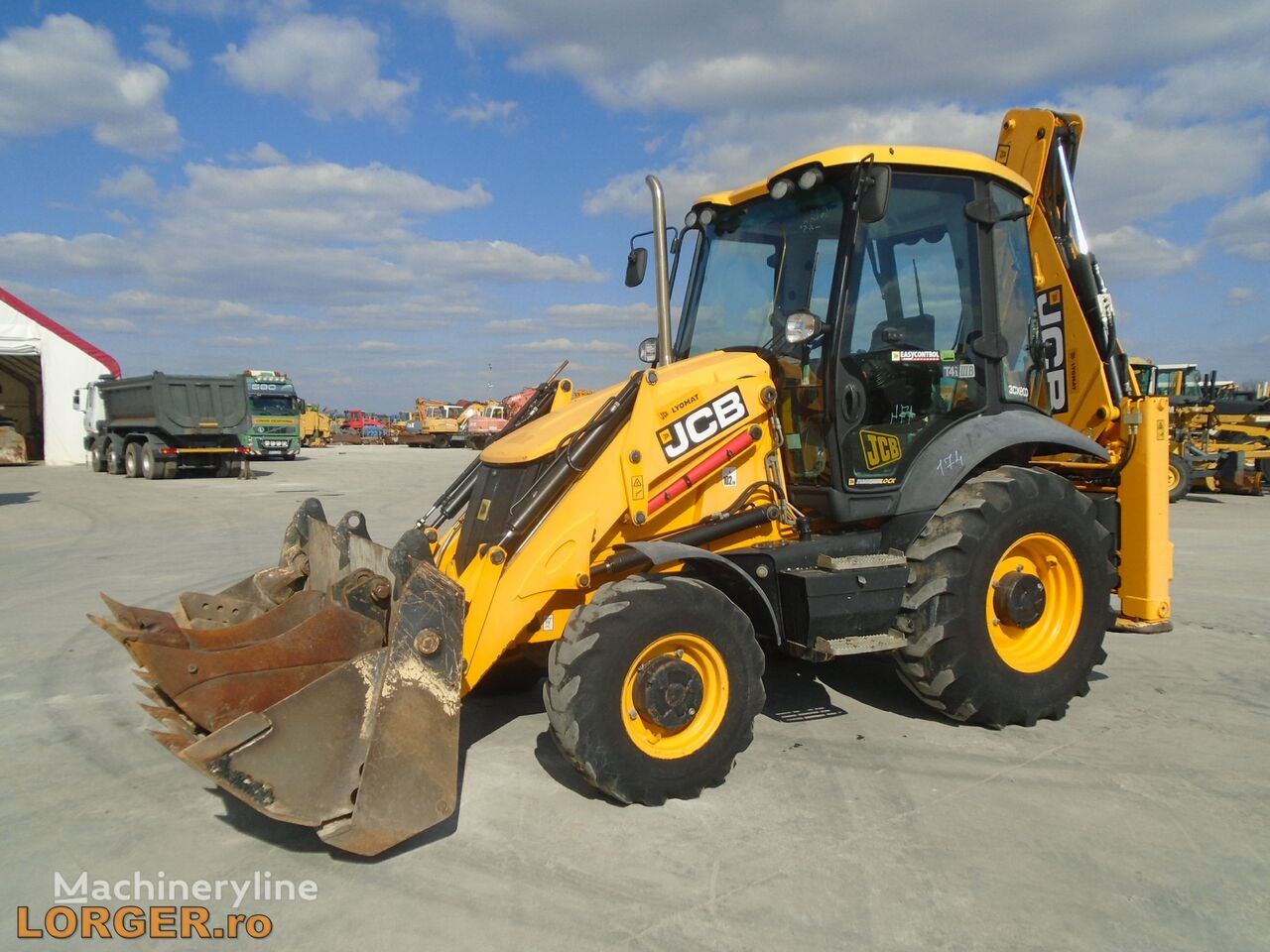 JCB 3CX / COMANDA PRIN JOYSTICK /  backhoe loader