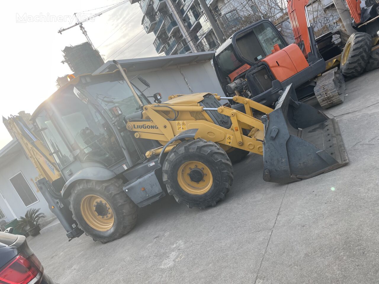 LiuGong CLG777 Backhoe loader in excellent Liugong Qaulity