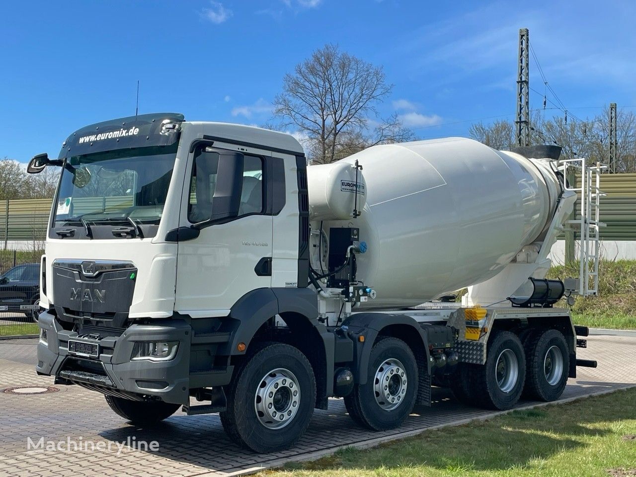 new Euromix MTP  on chassis MAN TGS 41.400 concrete mixer truck