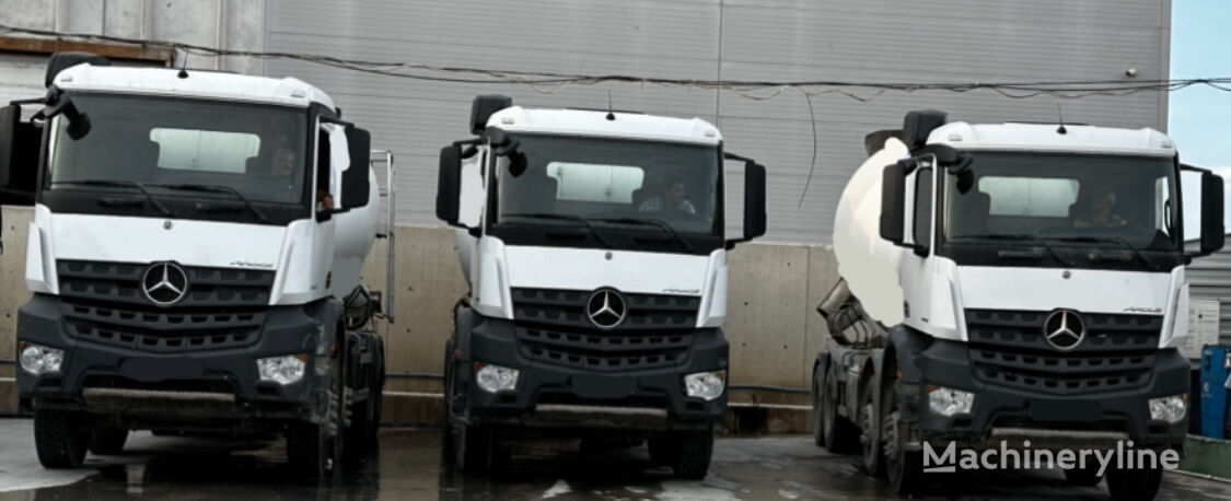 IMER-L&T 2022 on chassis Mercedes-Benz Arocs 4142 euro 5 2 unit  concrete mixer truck