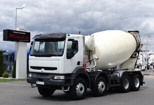RENAULT  KERAX 420 DCI 8X4 concrete mixer truck