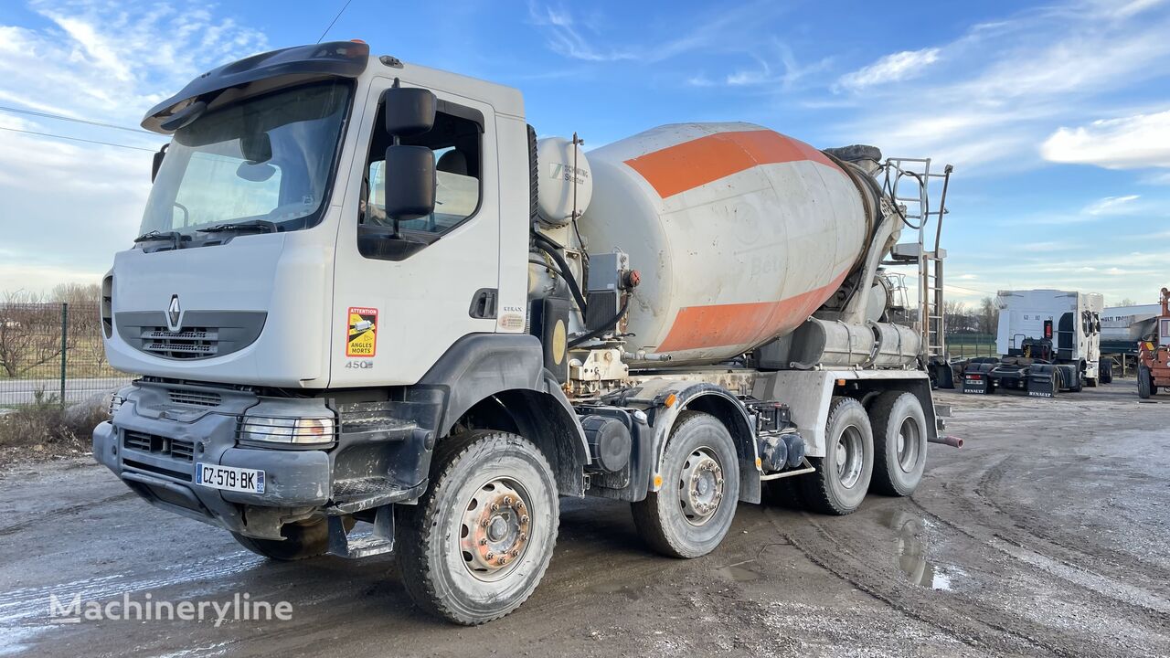 Stetter  on chassis Renault karax 460 DXI concrete mixer truck