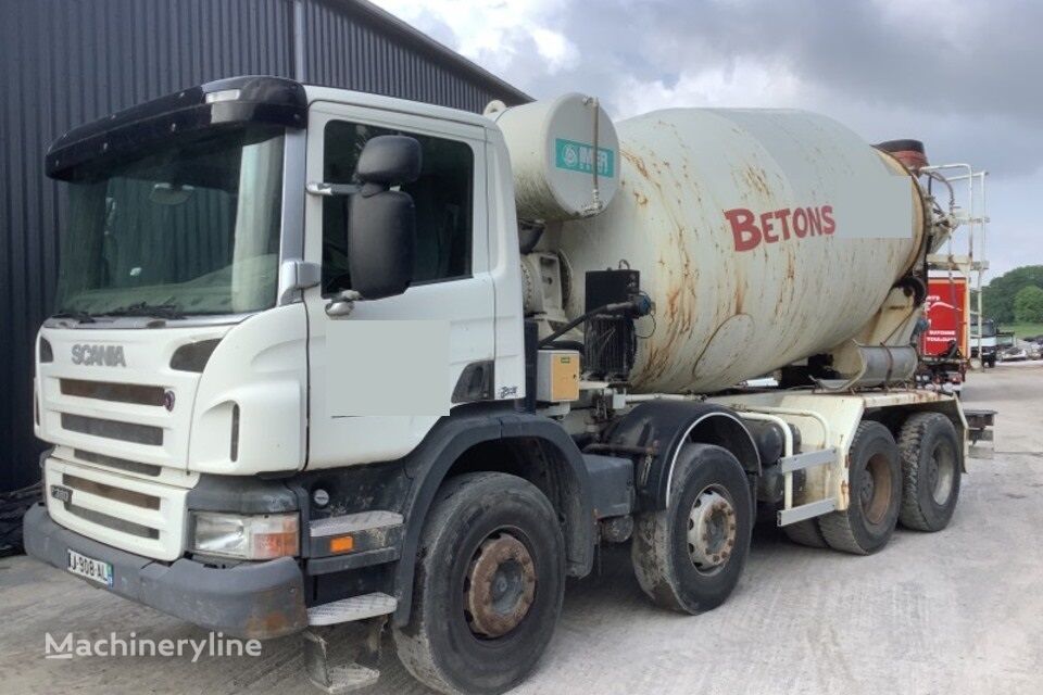 Scania P360 concrete mixer truck