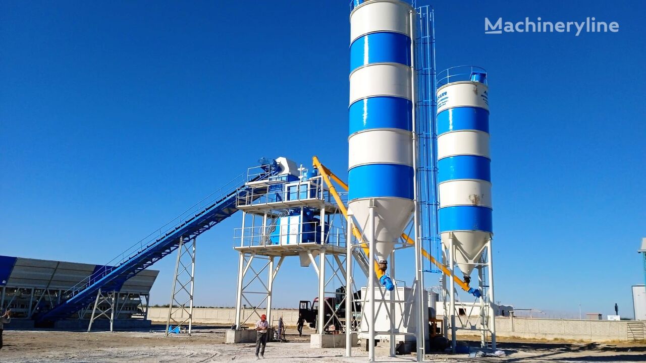 new Asur Makina STN 130 TWN concrete plant