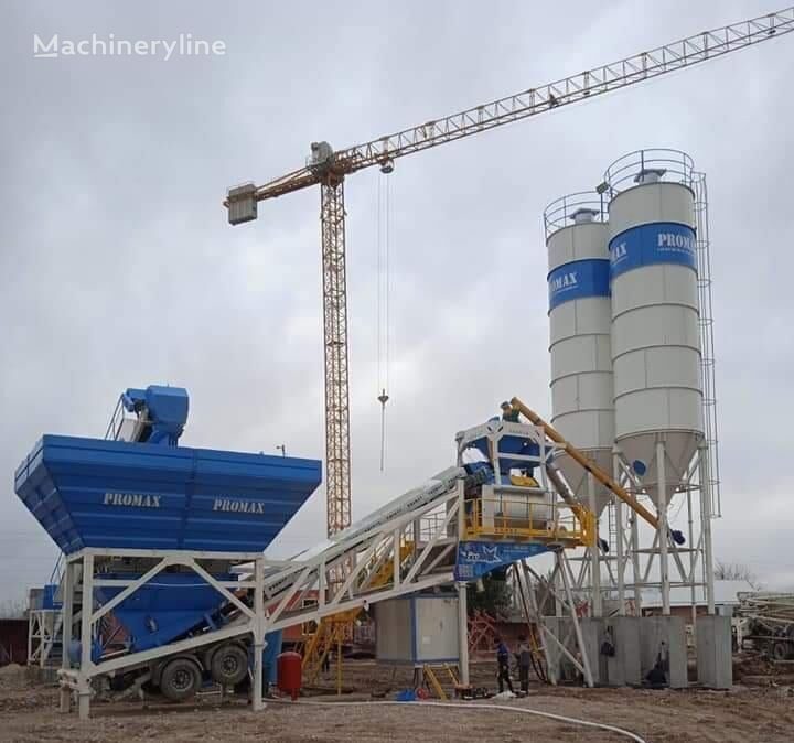 new Promax Centrale à Béton Mobile M120-TWN (120m³/h) concrete plant