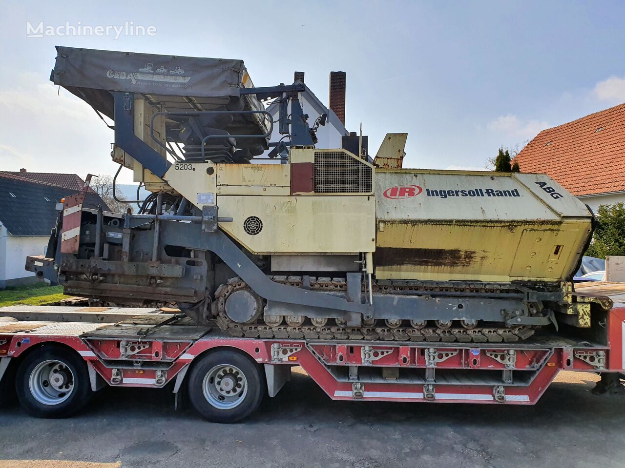 ABG  TITAN 325 EMP crawler asphalt paver