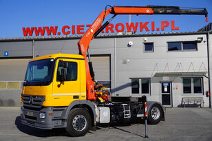 MERCEDES-BENZ Actros 1841 tractor unit with crane Fassi F130A.22 / 130 000 km  mobile crane