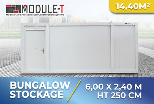 new Module-T BUNGALOW STOCKAGE | CONTENEUR MODULAIRE VESTIAIRE CABIN 20' office cabin container
