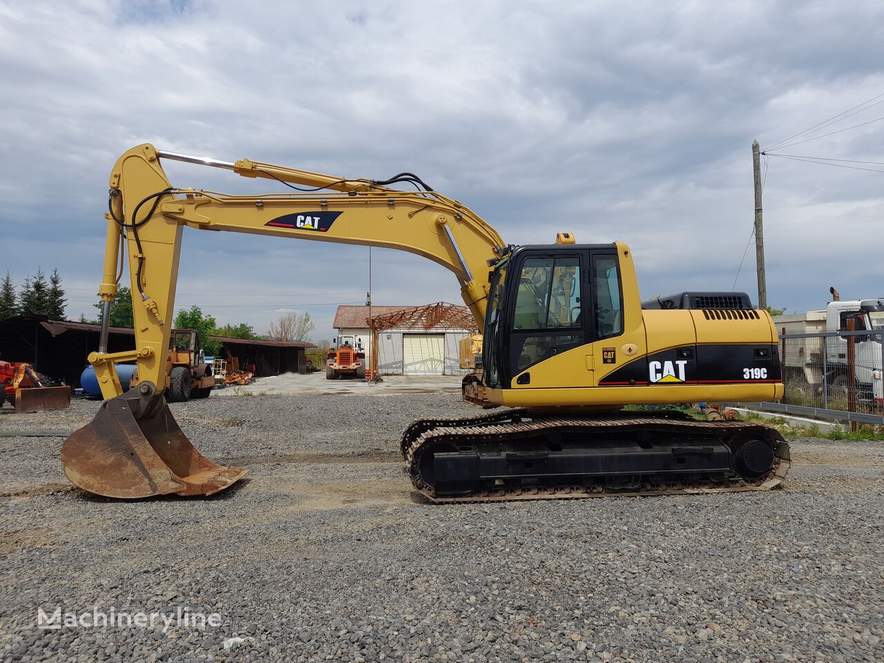 Caterpillar 319C tracked excavator