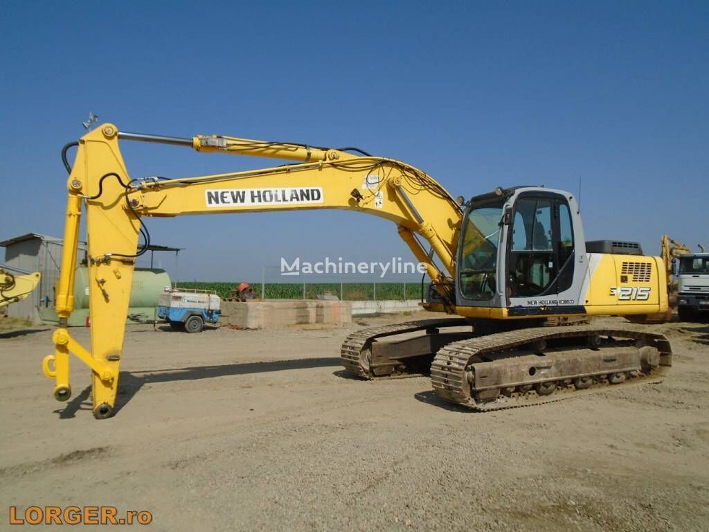 New Holland E 215 tracked excavator