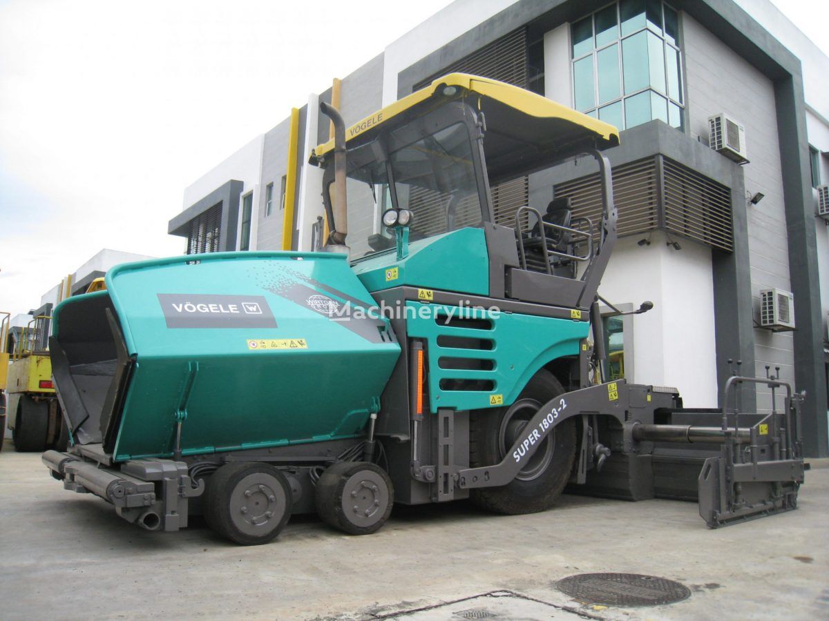 VÖGELE Super 1803-2 wheel asphalt paver for sale Malaysia, FF25895