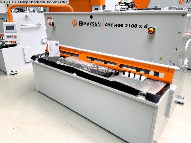 new ERMAK CNC - HGS 2100-6 guillotine shear